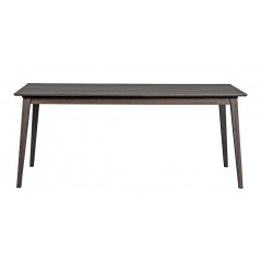 ROWICO FILIPPA DINING TABLE DARK BROWN